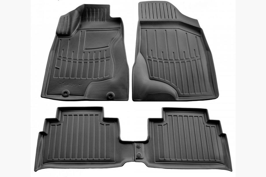Lexus RX 2003-2009 Tapis de sol caoutchouc Stingray 3D (4 pcs, polyuréthane) Image
