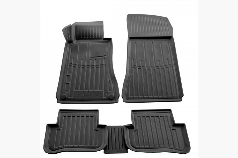 Mercedes C-class W203 2000-2007 Tapis de sol en caoutchouc Stingray 3D (5 pcs, polyuréthane) Image