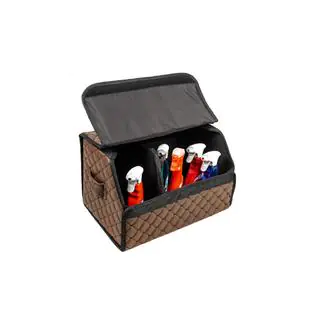 Sac Organisateur de Coffre ECO (50x30x30, Marron) photo 2