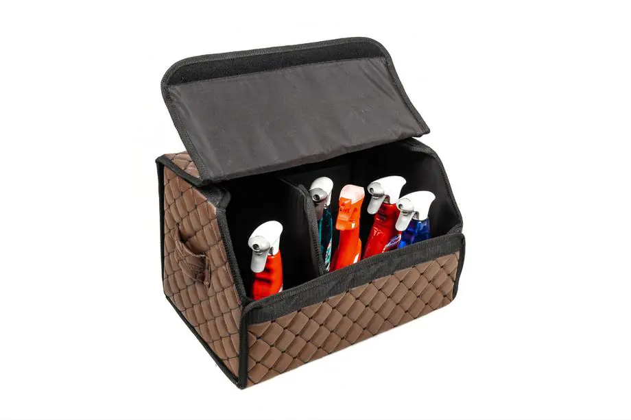 Sac Organisateur de Coffre ECO (50x30x30, Marron) Photo 2