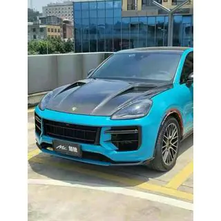 Capot (Carbone) Porsche Cayenne 2018- photo 4