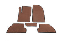 Ford Focus II 2008-2011 Tapis de sol EVA (Marron) photo 1