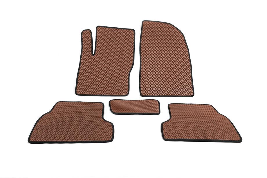 Ford Focus II 2008-2011 Tapis de sol EVA (Marron) Image