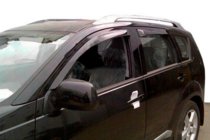 Peugeot 4007 2007-2013 Déflecteurs de Fenêtre (4 pcs, HIC) photo 6