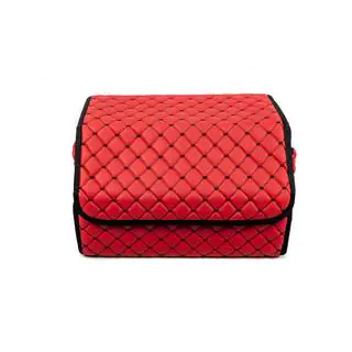 Sac organisateur de coffre ECO (50x30x30, rouge) photo 3
