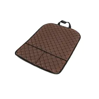Organiseur de Dossier de Siège ECO (1 pc, Marron avec Couture Noire) photo 4