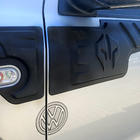 Volkswagen Amarok 2010-2022 Moulures Supérieures de Portes (6 pcs, ABS) photo 4