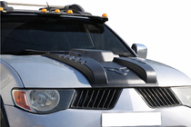 Mitsubishi L200 2006-2015 Prise d'air de capot V2 (ABS) photo 1