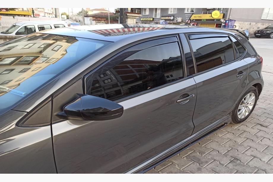 Volkswagen Polo 2010-2017 Déflecteurs de vitres à encastrer HB (Esa, 4 pcs) Image