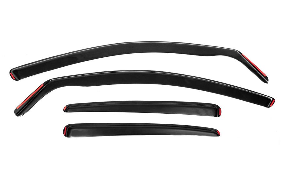 Audi A6 C7 2011-2017 Déflecteurs d'air à insérer SD (Esa, 4 pcs) Image