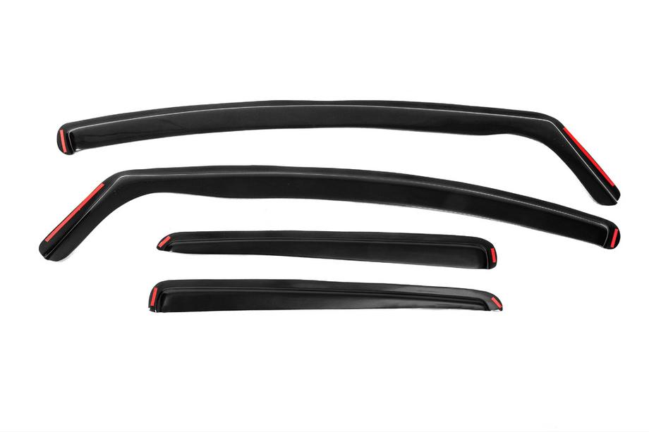 Ford Focus III 2011-2017 Déflecteurs de vitres à encastrer SD/HB (Esa, 4 pcs) Image