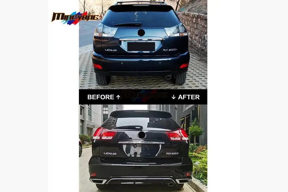 Lexus RX 2003-2009 Kit restylage vers 2021 (pare-chocs, phares, feux arrière) Photo 3