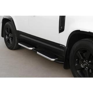 Marchepieds latéraux OEM Silver (pour 110/130, 2 pcs)