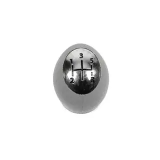 Pommeau de Levier de Vitesse 5 Rapports 8200276415 (Gris+Chrome) photo 1