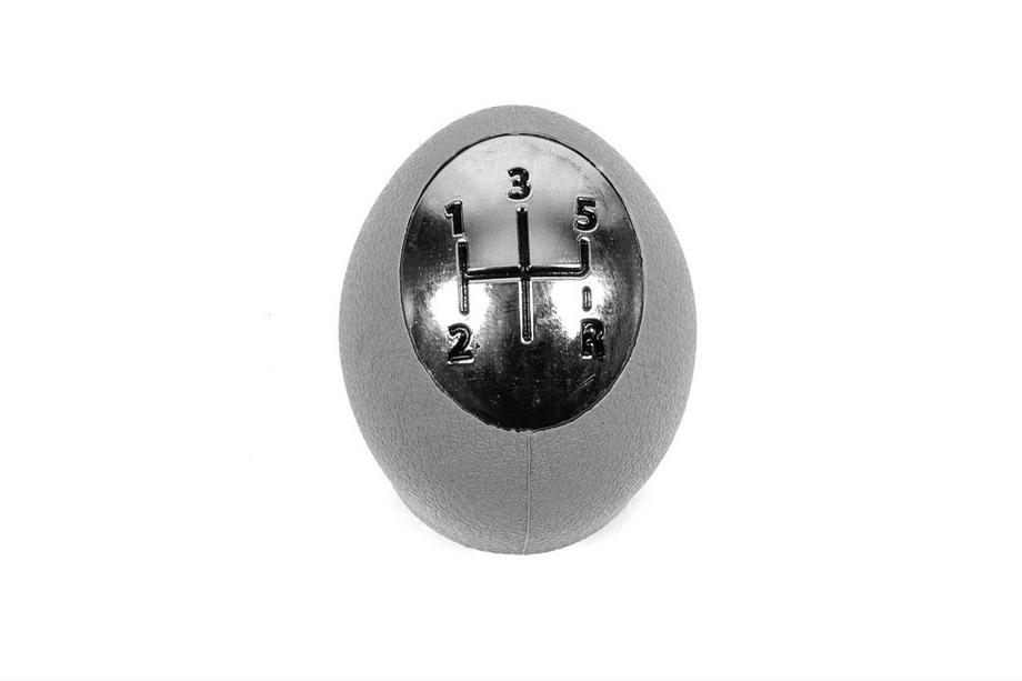 Renault Megane III 2009-2016 Pommeau de Levier de Vitesse 5 Rapports 8200276415 (Gris+Chrome) Image