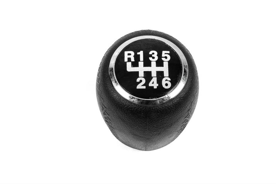 Opel Combo 2012-2018 Pommeau de levier de vitesse 6 rapports V4 55346753 (noir+chrome) Image