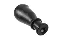 Fiat Doblo II 2010-2022 Pommeau de levier de vitesse 6 rapports V3 55346792 (noir+noir) photo 5