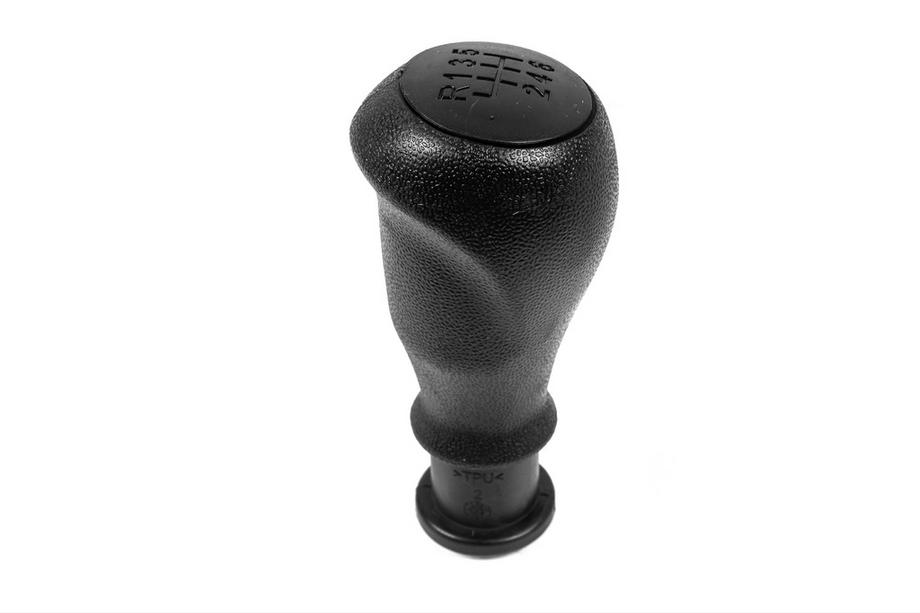 Fiat Doblo II 2010-2022 Pommeau de levier de vitesse 6 rapports V3 55346792 (noir+noir) Image