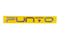 Fiat Punto Grande/EVO 2006-2018 Inscription Punto pour EVO (point rouge, 2037a) photo 1