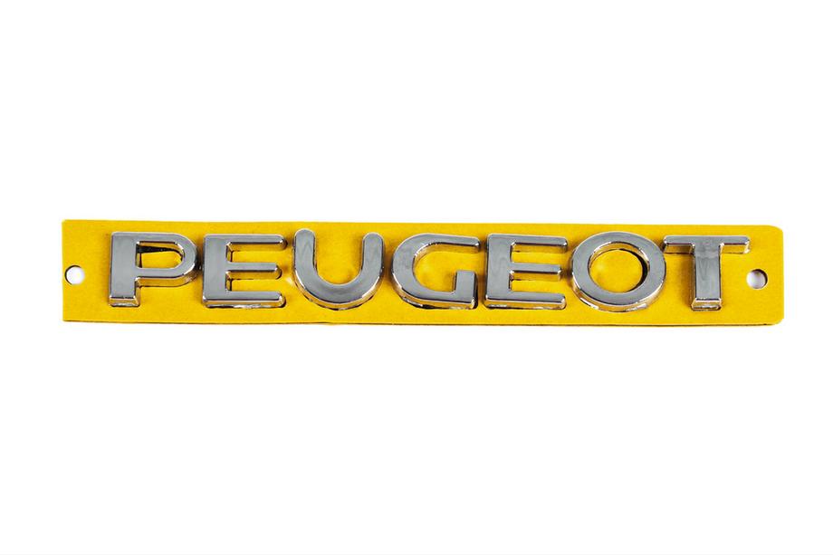 Peugeot 207 2006–2014 Inscription Peugeot 8665.PW (137mm x 15mm) Photo 1