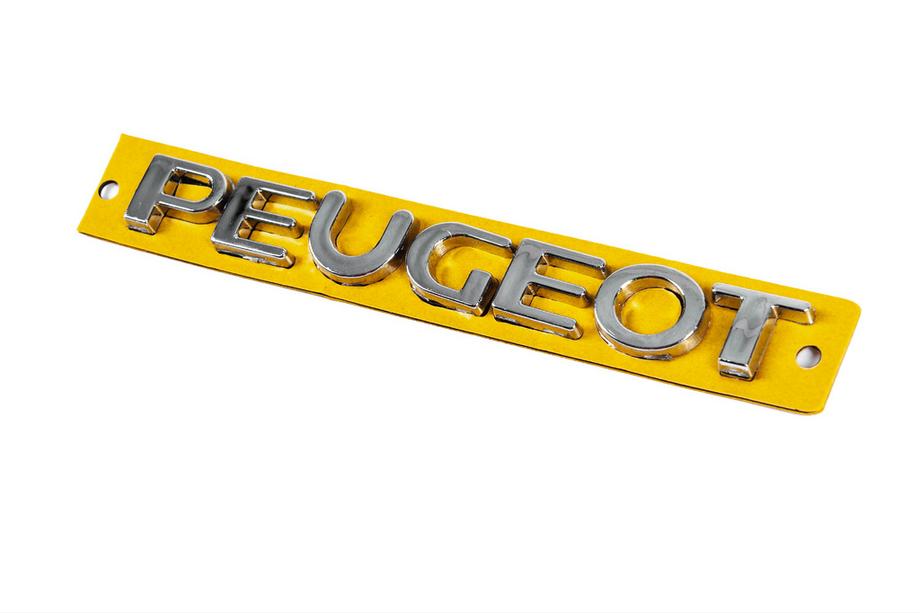 Peugeot 207 2006–2014 Inscription Peugeot 8665.PW (137mm x 15mm) Photo 2