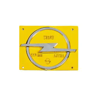 Emblème Opel 7326D (110mm x 140mm) photo 1
