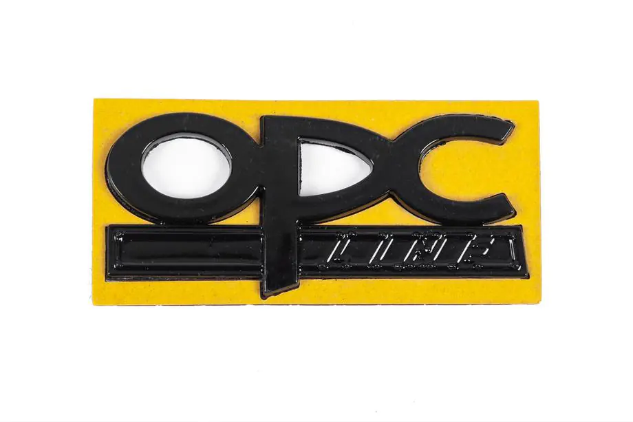 Opel Emblème OPC Line 32mm sur 85mm (Noir) Image