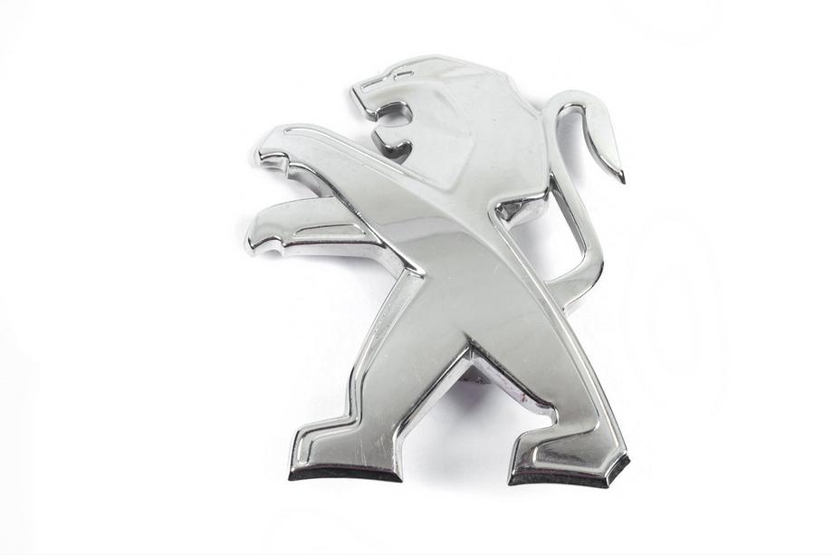 Peugeot 206 1998-2024 Emblème arrière 9673873277 (80mm x 70mm) Image