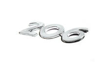 Peugeot 206 1998-2024 Inscription 206 (90mm x 25mm) photo 2