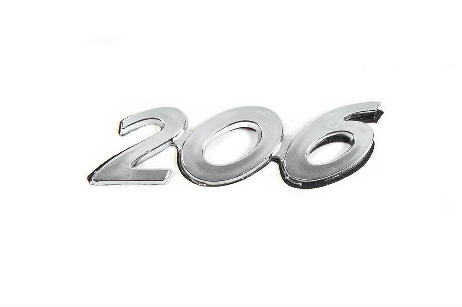 Peugeot 206 1998-2024 Inscription 206 (90mm x 25mm) Image