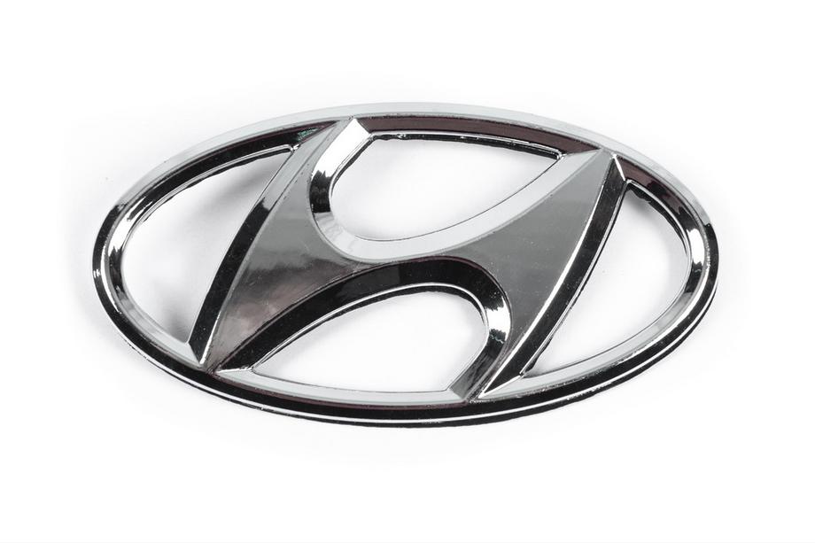 Hyundai I-20 2008-2012 Emblème 86300-1J500 (125 mm x 65 mm) Image