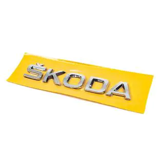 Inscription Skoda 5JA853687 (155mm x 27mm) photo 2