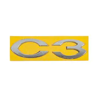 Inscription C3 (113mm x 30mm) Citroen C-3 2009–2016 photo 1