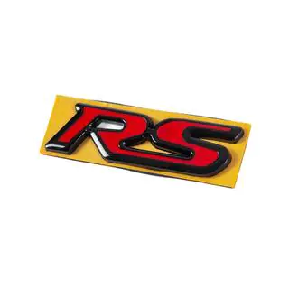 Insigne RS rouge-noir (95mm x 25mm) photo 2