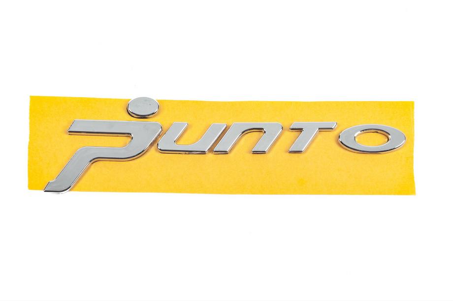 Fiat Punto Grande/EVO 2006-2018 Inscription Punto pour Grande (point chrome, 1518) Image