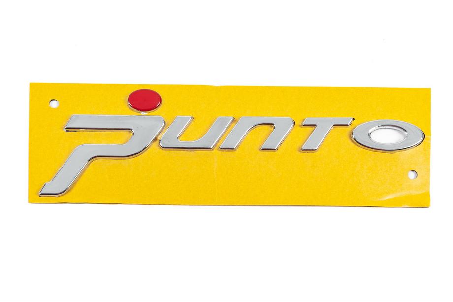 Fiat Punto Grande/EVO 2006-2018 Inscription Punto pour Grande (point rouge, 1518b) Image