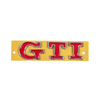Inscription GTI (90mm x 25mm) photo 1