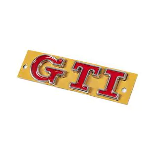 Inscription GTI (90mm x 25mm) photo 2