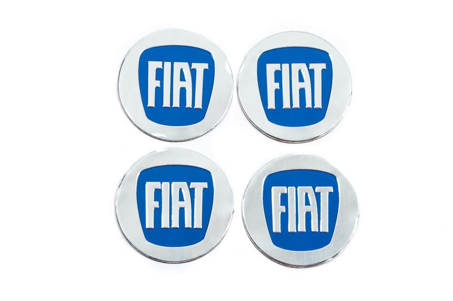 Fiat Autocollants pour cabochons de jante 60mm 1805C (4pcs) Image