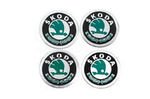 Skoda Autocollants de jante 60mm 8932 (Lot de 4) photo 1