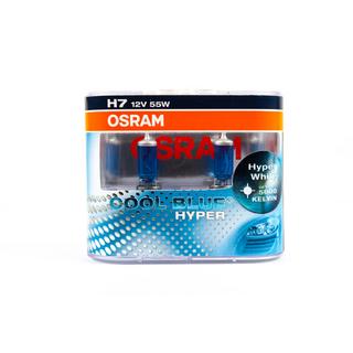 Ampoule de phare Osram H7 55W Cool Blue Hyper 62210CBH photo 1