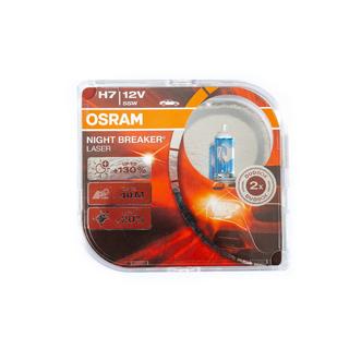 Ampoule de phare Osram H7 55W Night Breaker Laser 130% 64210NBL photo 1