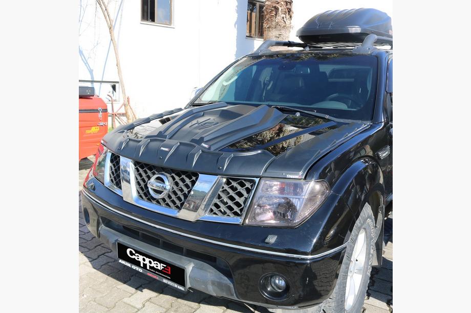 Nissan Navara 2006-2015 Kit de caches de capot DRAGON (3 pcs) Photo 4