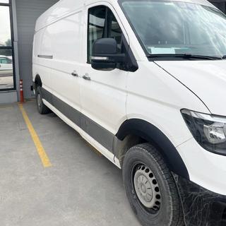 Extensions d'ailes larges (4 pcs, noires) Volkswagen Crafter 2016- photo 2