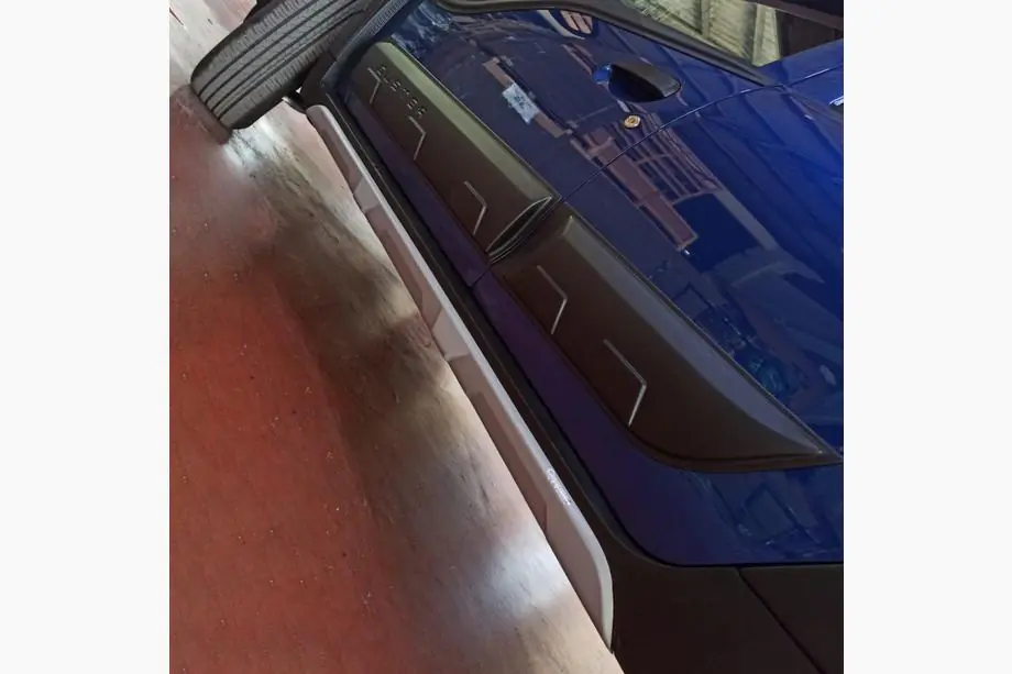 Dacia Duster 2018-2024 Couvre-bas de caisse EuroCap (2 pcs, gris) Photo 2