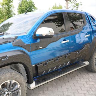 Moulures Supérieures de Portes 2019+ (6 pcs, ABS) Mitsubishi L200 2015-2024 photo 2