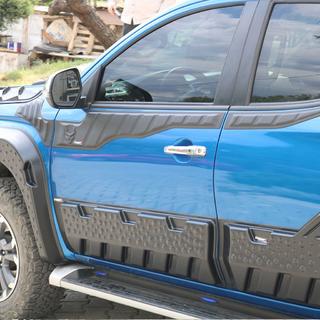Moulures Supérieures de Portes 2019+ (6 pcs, ABS) Mitsubishi L200 2015-2024 photo 4