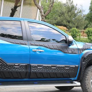 Moulures Supérieures de Portes 2019+ (6 pcs, ABS) Mitsubishi L200 2015-2024 photo 1