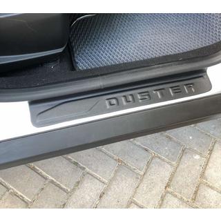 Couvre seuils de porte EuroCap (4 pcs, ABS) Renault Duster 2018-2024 photo 1