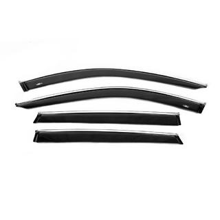 Déflecteurs de vitres avec moulure chromée SW (4 pcs, HIC) photo 1